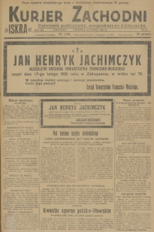 Kurjer Zachodni Iskra : dziennik polityczny, gospodarczy i literacki. R.19, 1928, nr 50