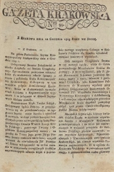 Gazeta Krakowska. 1823, nr 99
