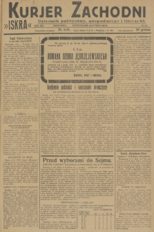 Kurjer Zachodni Iskra : dziennik polityczny, gospodarczy i literacki. R.19, 1928, nr 51