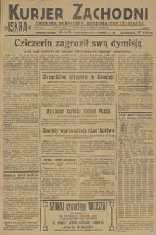 Kurjer Zachodni Iskra : dziennik polityczny, gospodarczy i literacki. R.19, 1928, nr 82