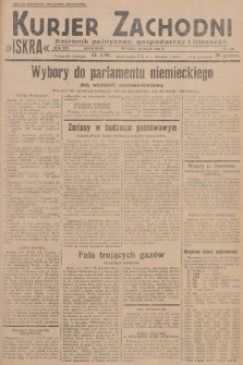 Kurjer Zachodni Iskra : dziennik polityczny, gospodarczy i literacki. R.19, 1928, nr 140