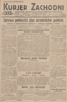 Kurjer Zachodni Iskra : dziennik polityczny, gospodarczy i literacki. R.19, 1928, nr 142
