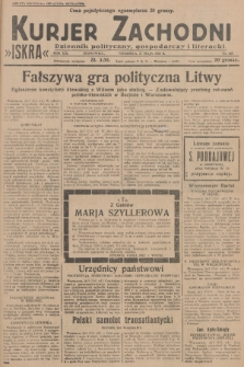 Kurjer Zachodni Iskra : dziennik polityczny, gospodarczy i literacki. R.19, 1928, nr 145