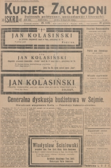 Kurjer Zachodni Iskra : dziennik polityczny, gospodarczy i literacki. R.19, 1928, nr 147
