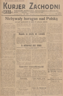 Kurjer Zachodni Iskra : dziennik polityczny, gospodarczy i literacki. R.19, 1928, nr 184