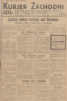 Kurjer Zachodni Iskra : dziennik polityczny, gospodarczy i literacki. R.19, 1928, nr 213