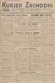 Kurjer Zachodni Iskra : dziennik polityczny, gospodarczy i literacki. R.19, 1928, nr 220