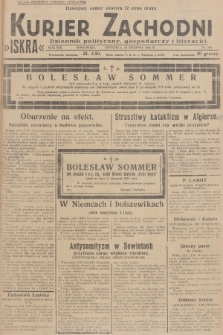 Kurjer Zachodni Iskra : dziennik polityczny, gospodarczy i literacki. R.19, 1928, nr 228