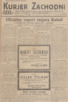 Kurjer Zachodni Iskra : dziennik polityczny, gospodarczy i literacki. R.19, 1928, nr 233