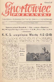 Sportowiec Poznański : tygodnik poświęcony wychowaniu fizycznemu. R.1, 1945, nr 5