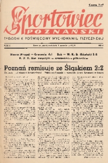 Sportowiec Poznański : tygodnik poświęcony wychowaniu fizycznemu. R.1, 1945, nr 6