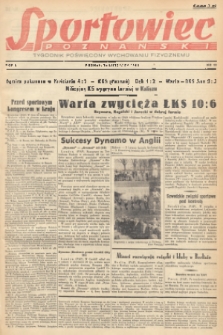 Sportowiec Poznański : tygodnik poświęcony wychowaniu fizycznemu. R.1, 1945, nr 18