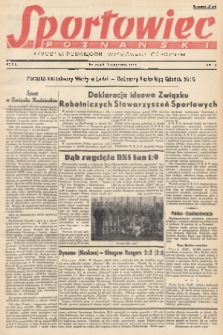 Sportowiec Poznański : tygodnik poświęcony wychowaniu fizycznemu. R.1, 1945, nr 19
