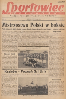 Sportowiec Poznański : tygodnik poświęcony wychowaniu fizycznemu. R.2, 1946, nr 14