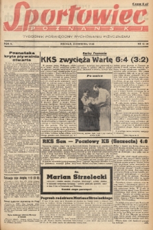 Sportowiec Poznański : tygodnik poświęcony wychowaniu fizycznemu. R.2, 1946, nr 16