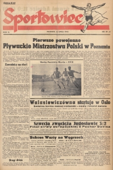 Sportowiec. R.2, 1946, nr 29
