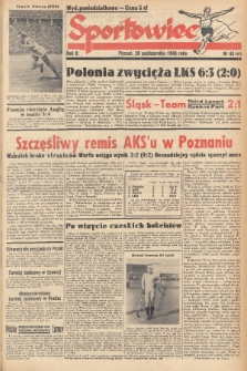 Sportowiec. R.2, 1946, nr 44
