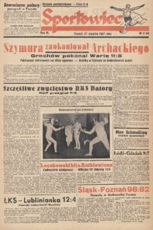 Sportowiec. R.3, 1947, nr 4