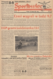 Sportowiec. R.3, 1947, nr 6