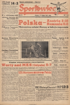 Sportowiec. R.3, 1947, nr 7