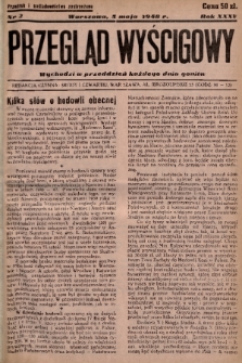 Przegląd Wyścigowy. R.35, 1948, nr 2