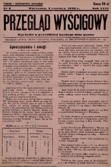 Przegląd Wyścigowy. R.35, 1948, nr 8