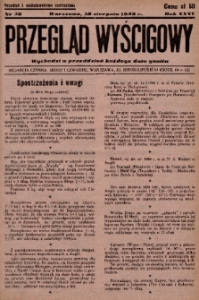 Przegląd Wyścigowy. R.35, 1948, nr 28