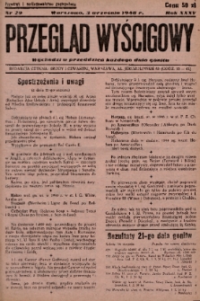 Przegląd Wyścigowy. R.35, 1948, nr 29