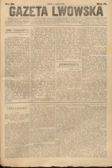 Gazeta Lwowska. 1881, nr 33