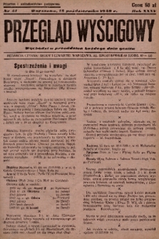 Przegląd Wyścigowy. R.35, 1948, nr 41