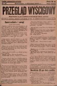 Przegląd Wyścigowy. R.36, 1949, nr 27