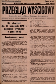 Przegląd Wyścigowy. R.36, 1949, nr 31
