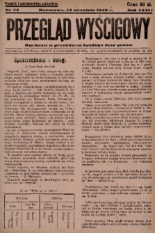 Przegląd Wyścigowy. R.36, 1949, nr 34