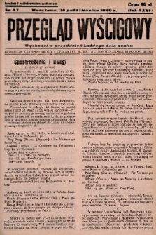 Przegląd Wyścigowy. R.36, 1949, nr 43
