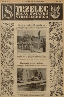 Strzelec : organ Związku Strzeleckiego. R.13, 1933, nr 23