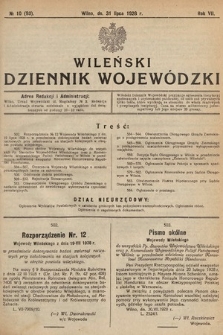 Wileński Dziennik Wojewódzki. 1928, nr 10