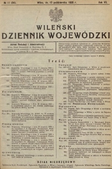 Wileński Dziennik Wojewódzki. 1928, nr 11