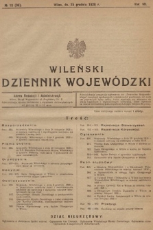 Wileński Dziennik Wojewódzki. 1928, nr 13