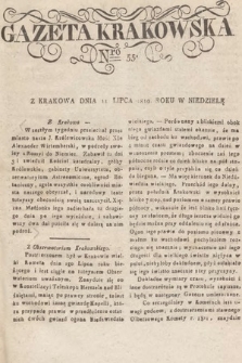 Gazeta Krakowska. 1819, nr 55