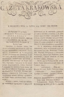 Gazeta Krakowska. 1819, nr 58