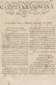 Gazeta Krakowska. 1819, nr 64