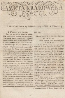 Gazeta Krakowska. 1819, nr 65