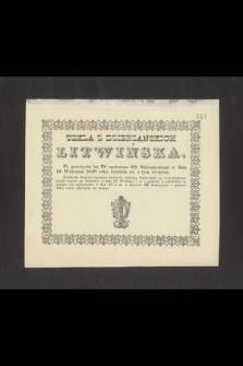 Tekla z Dzierzańskich Litwińska. [...] w dniu 19 Września 1848 roku rozstała się z tym świaiem [!]