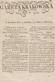 Gazeta Krakowska. 1819, nr 69