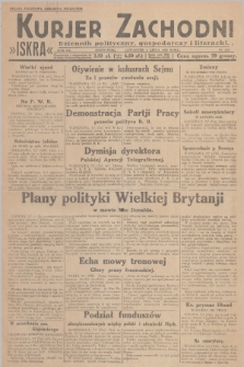 Kurjer Zachodni Iskra : dziennik polityczny, gospodarczy i literacki. R.20, 1929, nr 179