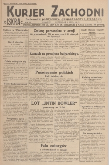 Kurjer Zachodni Iskra : dziennik polityczny, gospodarczy i literacki. R.20, 1929, nr 183