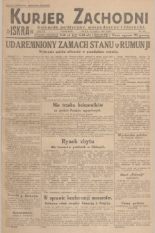 Kurjer Zachodni Iskra : dziennik polityczny, gospodarczy i literacki. R.20, 1929, nr 185