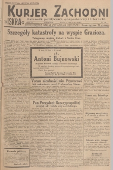 Kurjer Zachodni Iskra : dziennik polityczny, gospodarczy i literacki. R.20, 1929, nr 191