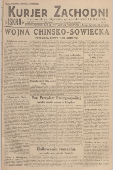 Kurjer Zachodni Iskra : dziennik polityczny, gospodarczy i literacki. R.20, 1929, nr 193