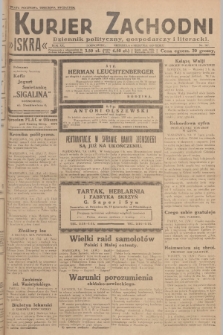 Kurjer Zachodni Iskra : dziennik polityczny, gospodarczy i literacki. R.20, 1929, nr 207